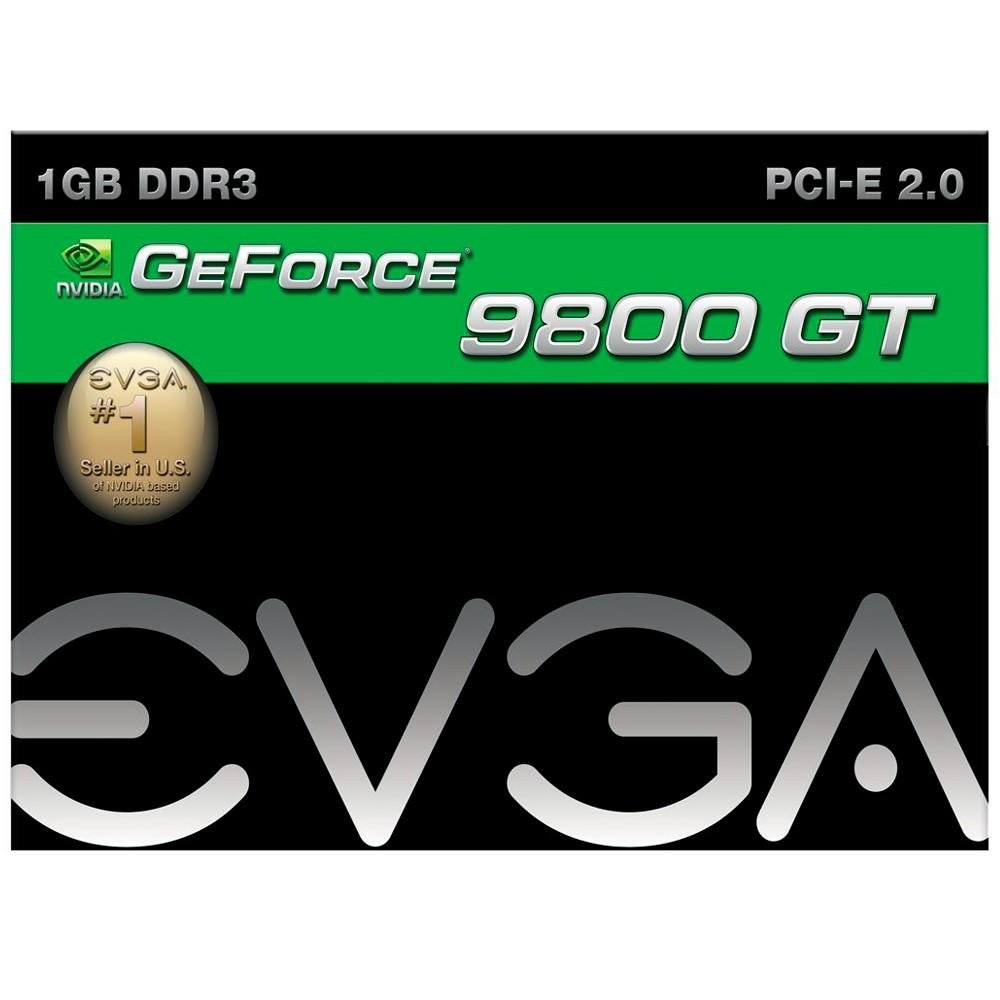 Placa de Vídeo VGA NVIDIA EVGA GEFORCE GT 9800 1GB DDR3 256 bits PCI-E 2.0 01G-P3-N988-TR