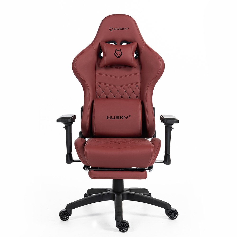 Cadeira Gamer Balão.info Tempest 4D, Até 145kg, Braços 4D, Almofadas, Reclinável 150º, PU, Descanso para Pés, Vermelha - HCG700VR4D
