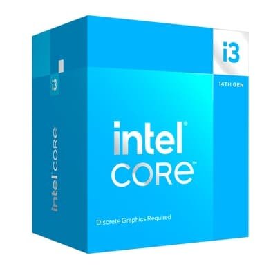 Processador Intel Core i3-14100F, até 4,70 GHz, Cache 12MB,-Núcleos 4, Threads 8 - BX8071514100F