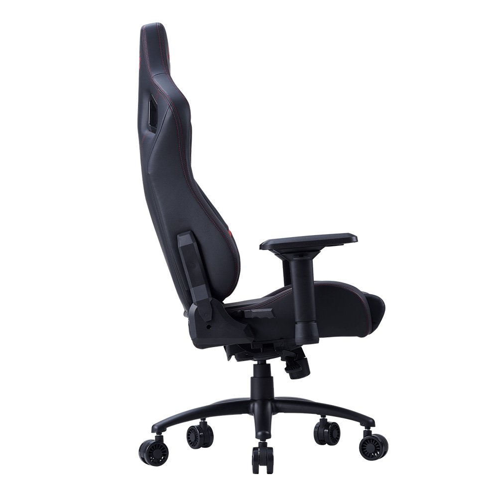 Cadeira Gamer ( Balão.info) PLUS, Até 125kg, Pistão a Gás Classe-4, Ajuste de Altura, Preto e Vermelho - ( Balão.info) PLUS-RDCWW - foto 2