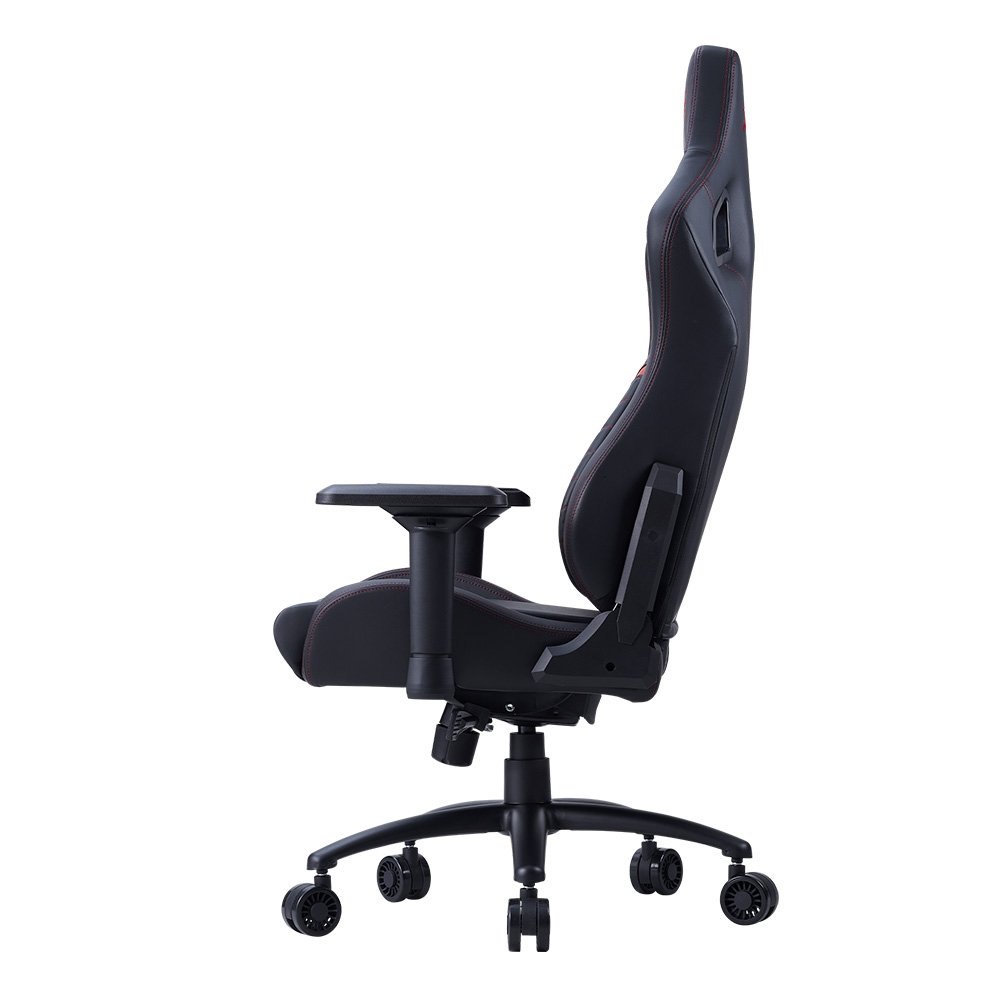 Cadeira Gamer ( Balão.info) PLUS, Até 125kg, Pistão a Gás Classe-4, Ajuste de Altura, Preto e Vermelho - ( Balão.info) PLUS-RDCWW - foto 5