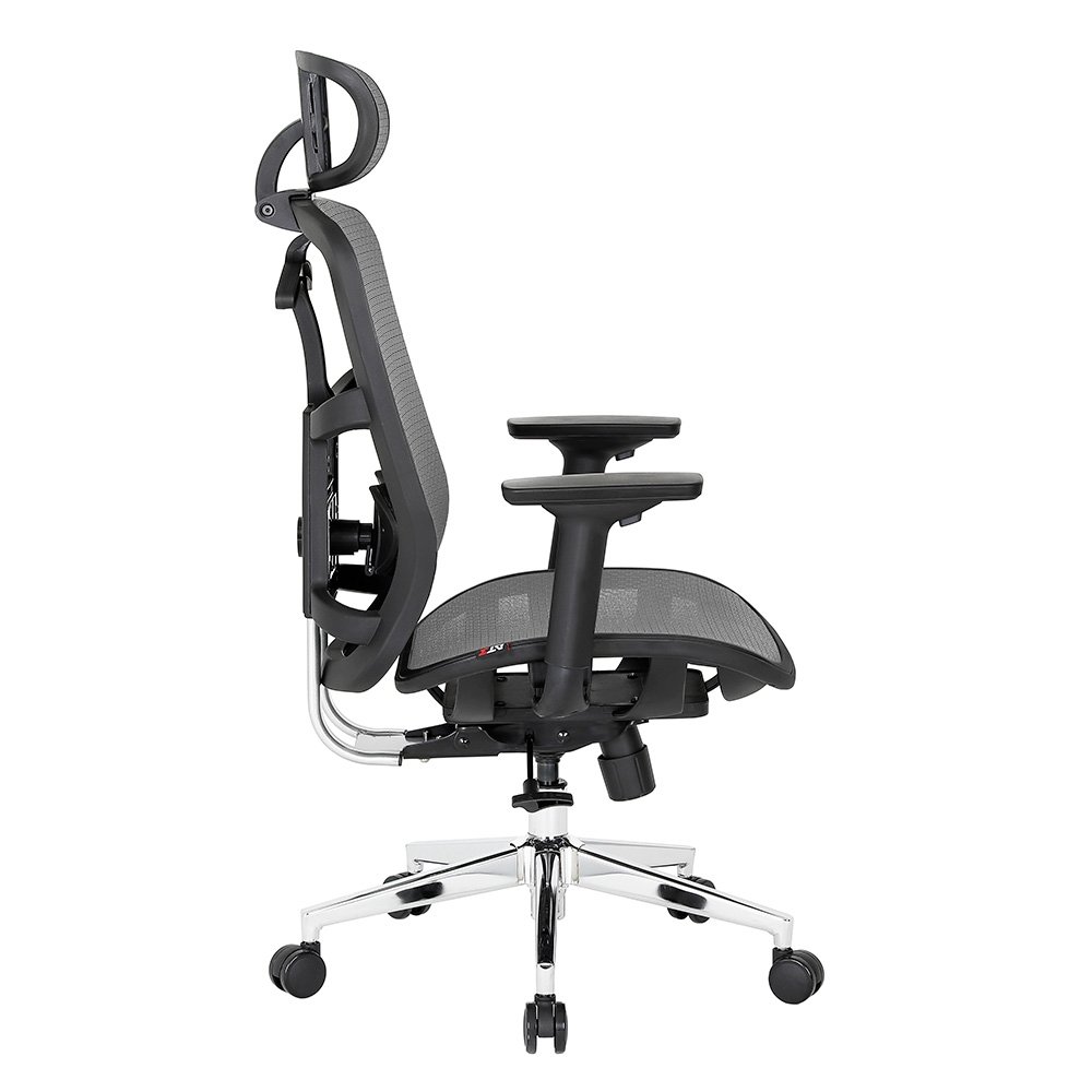 Cadeira de Escritório Ergonômica DT3 Diana, Até 100Kg, Cilindro Classe 4, Cinza - 14513-4 - view 3