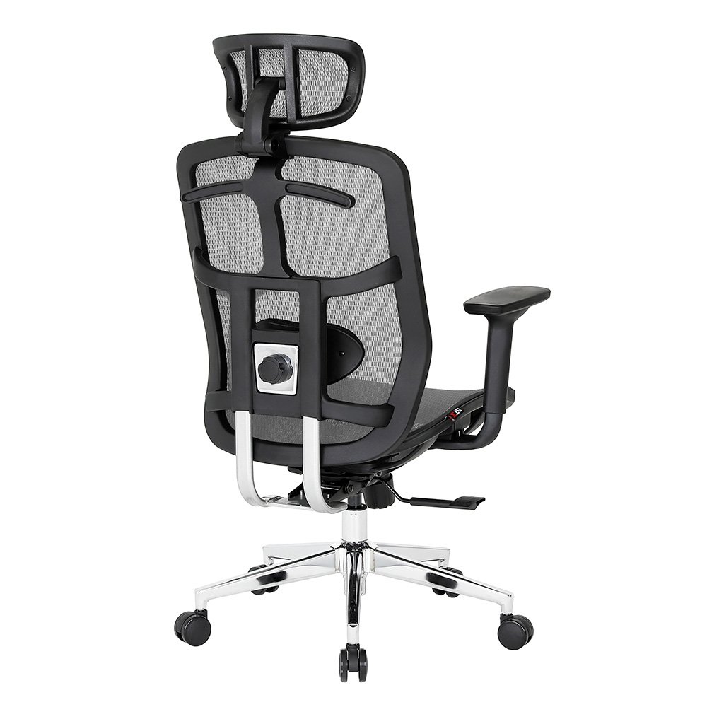 Cadeira de Escritório Ergonômica DT3 Diana, Até 100Kg, Cilindro Classe 4, Cinza - 14513-4 - view 4