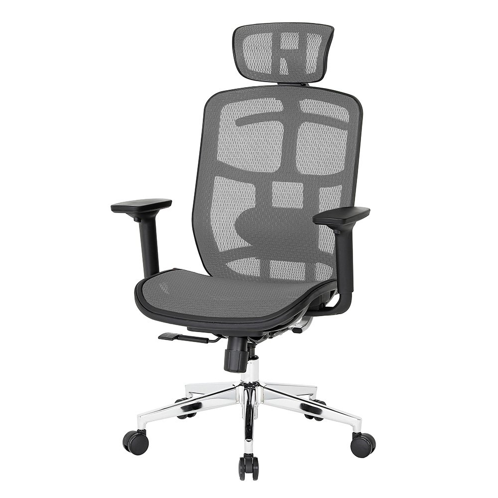 Cadeira de Escritório Ergonômica DT3 Diana, Até 100Kg, Cilindro Classe 4, Cinza - 14513-4 - view 7