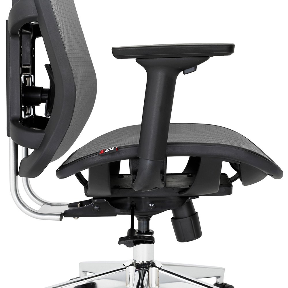 Cadeira de Escritório Ergonômica DT3 Diana, Até 100Kg, Cilindro Classe 4, Cinza - 14513-4 - view 9