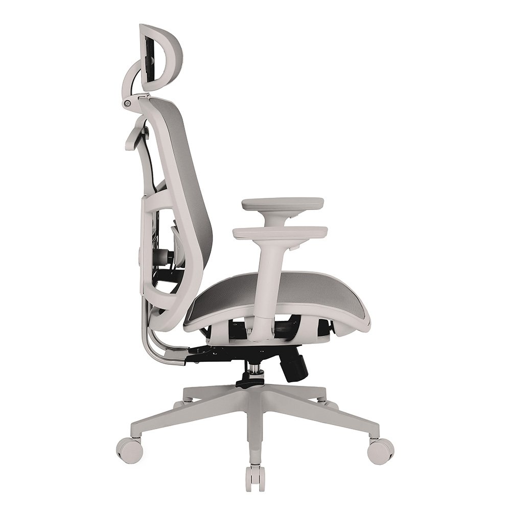 Cadeira de Escritório Ergonômica DT3 Diana, Até 100Kg, Cilindro Classe 4, Cinza Frame - 14589-7 - view 2