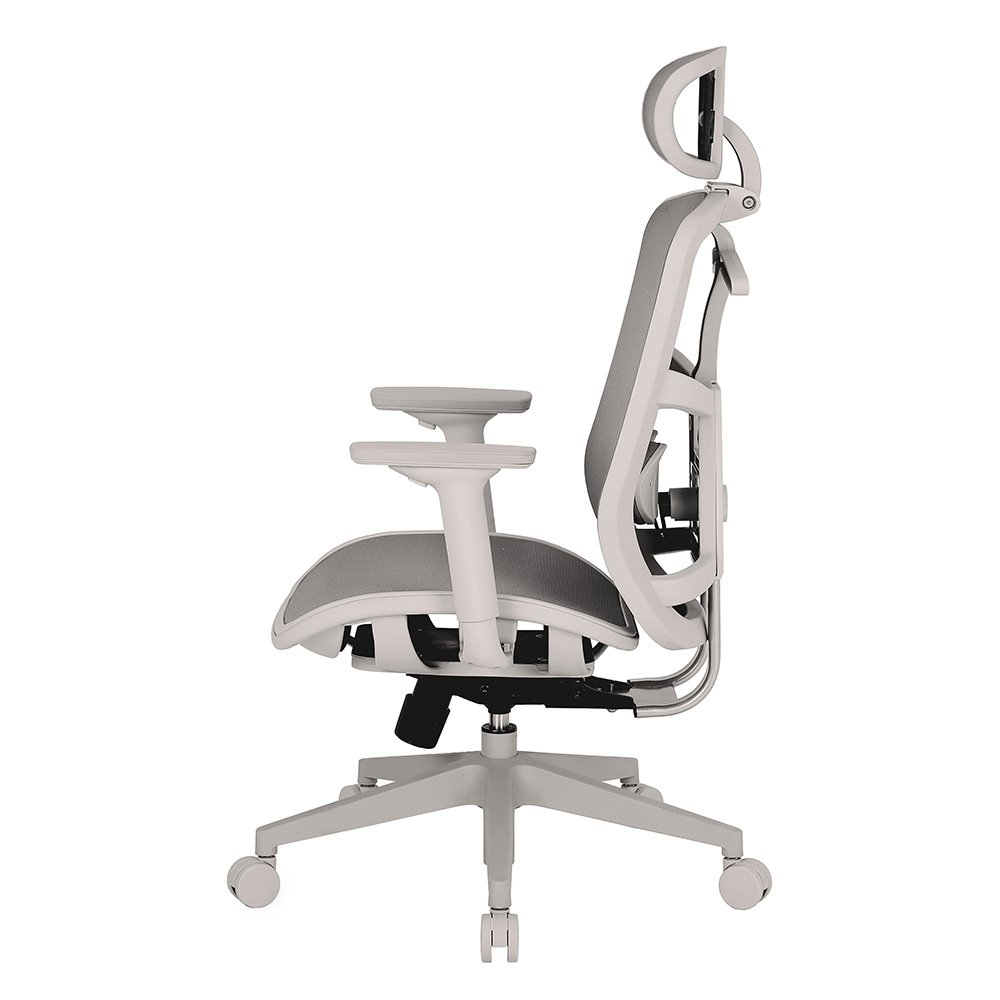 Cadeira de Escritório Ergonômica DT3 Diana, Até 100Kg, Cilindro Classe 4, Cinza Frame - 14589-7 - view 4
