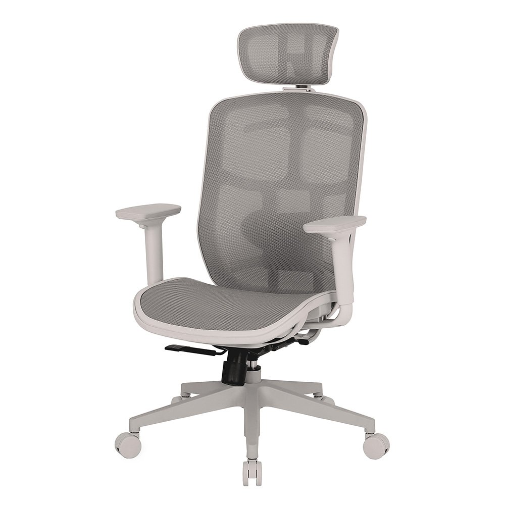 Cadeira de Escritório Ergonômica DT3 Diana, Até 100Kg, Cilindro Classe 4, Cinza Frame - 14589-7 - view 5