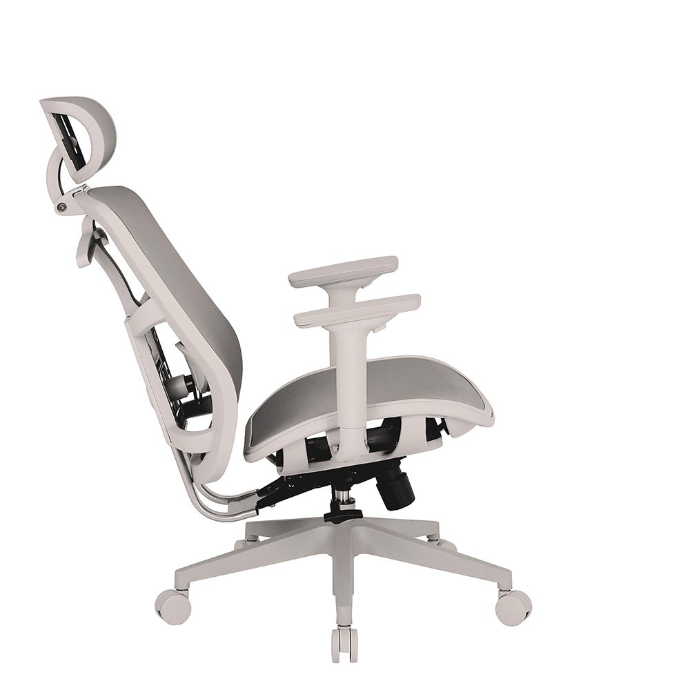 Cadeira de Escritório Ergonômica DT3 Diana, Até 100Kg, Cilindro Classe 4, Cinza Frame - 14589-7 - view 6