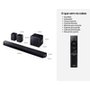 Soundbar Samsung Série Q HW-Q990F 11.1.4 canais, Subwoofer e Caixas traseiras - HW-Q990F