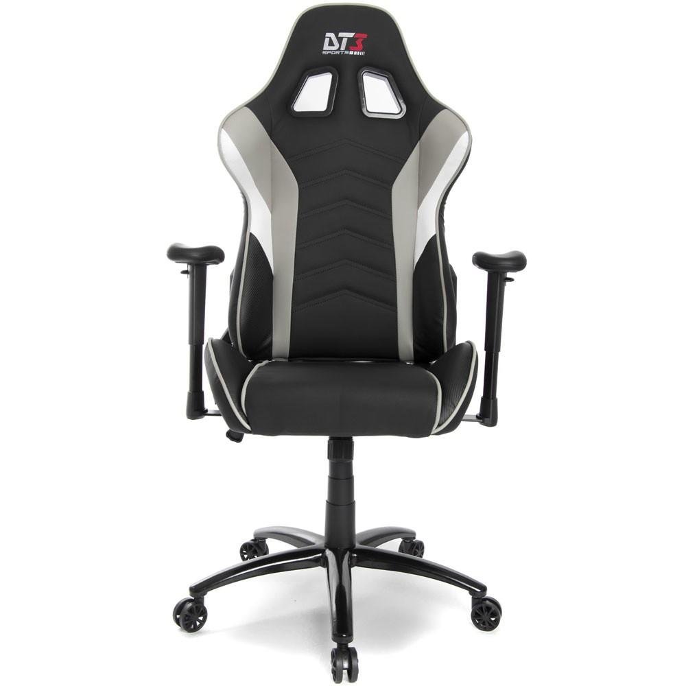 Cadeira Gamer Ergonômica DT3 Elise, Até 150kg, com Almofadas, Reclinável, Preto e Cinza - 10633-3 Cadeira Gamer Ergonômica DT3 Elise, Até 150kg, com Almofadas, Reclinável, Preto e Cinza - 10633-3