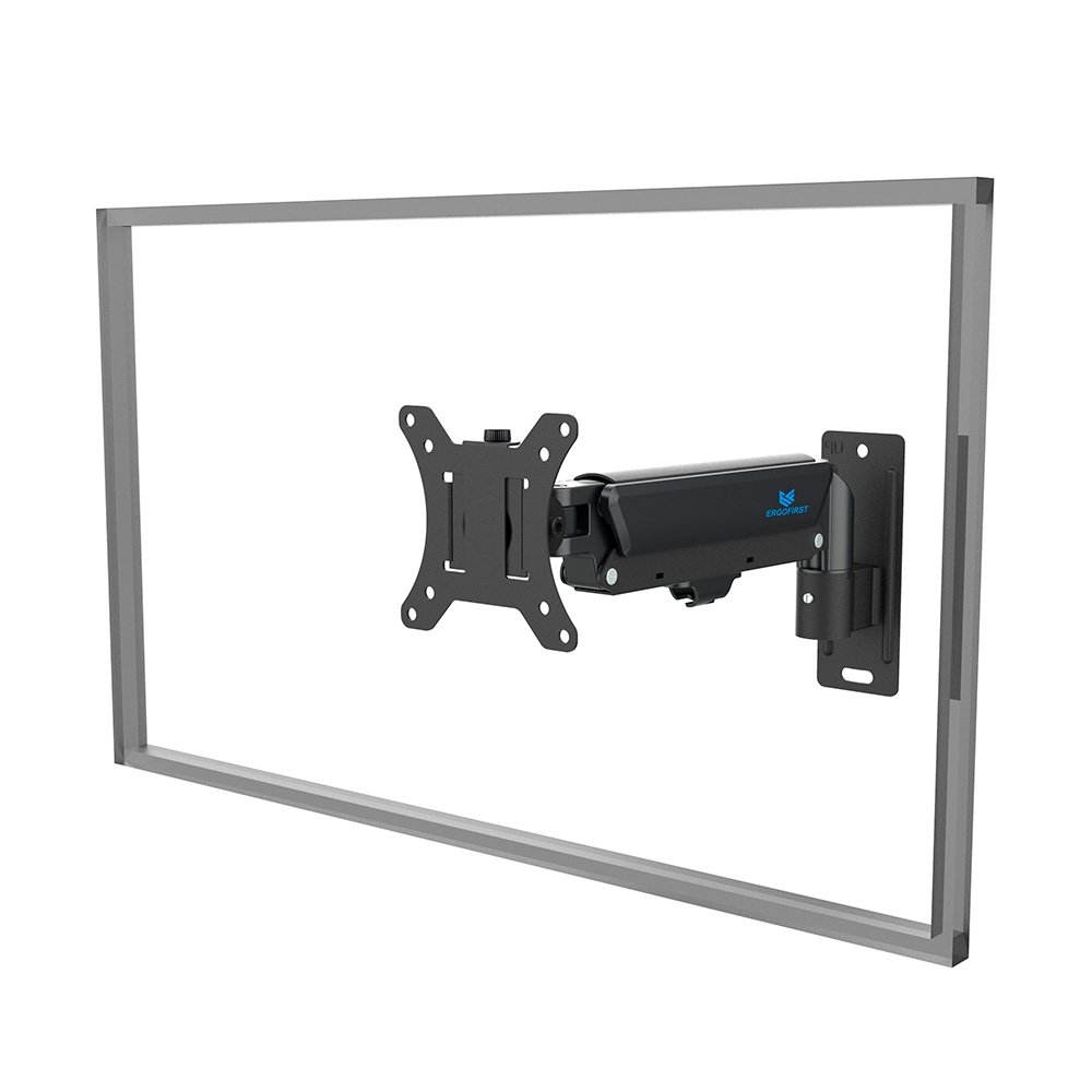 Suporte de Parede Articulado para Monitor de 17 a 32 Ergofirst, Ajuste com Pistão a Gás, Preto - G16-111 - view 3