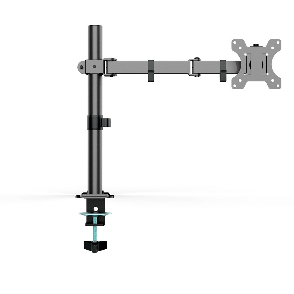 Imagem 2 de 6 do produto Suporte de Mesa Articulado para Monitor de 13" a 32" Ergofirst, Ajuste de Inclinação, Altura e Giro, Preto - G01-C012