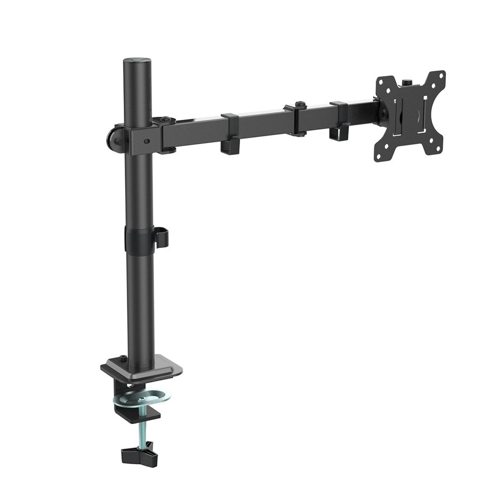 Suporte de Mesa Articulado para Monitor de 13 a 32 Ergofirst, Ajuste de Inclinação, Altura e Giro, Preto - G01-C012