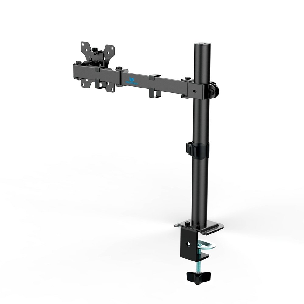 Imagem 3 de 6 do produto Suporte de Mesa Articulado para Monitor de 13" a 32" Ergofirst, Ajuste de Inclinação, Altura e Giro, Preto - G01-C012