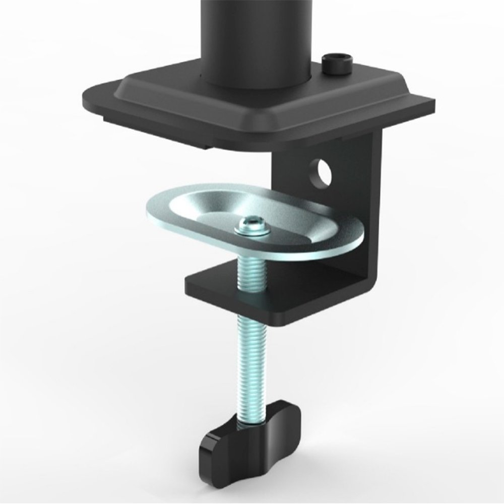 Imagem 4 de 6 do produto Suporte de Mesa Articulado para Monitor de 13" a 32" Ergofirst, Ajuste de Inclinação, Altura e Giro, Preto - G01-C012