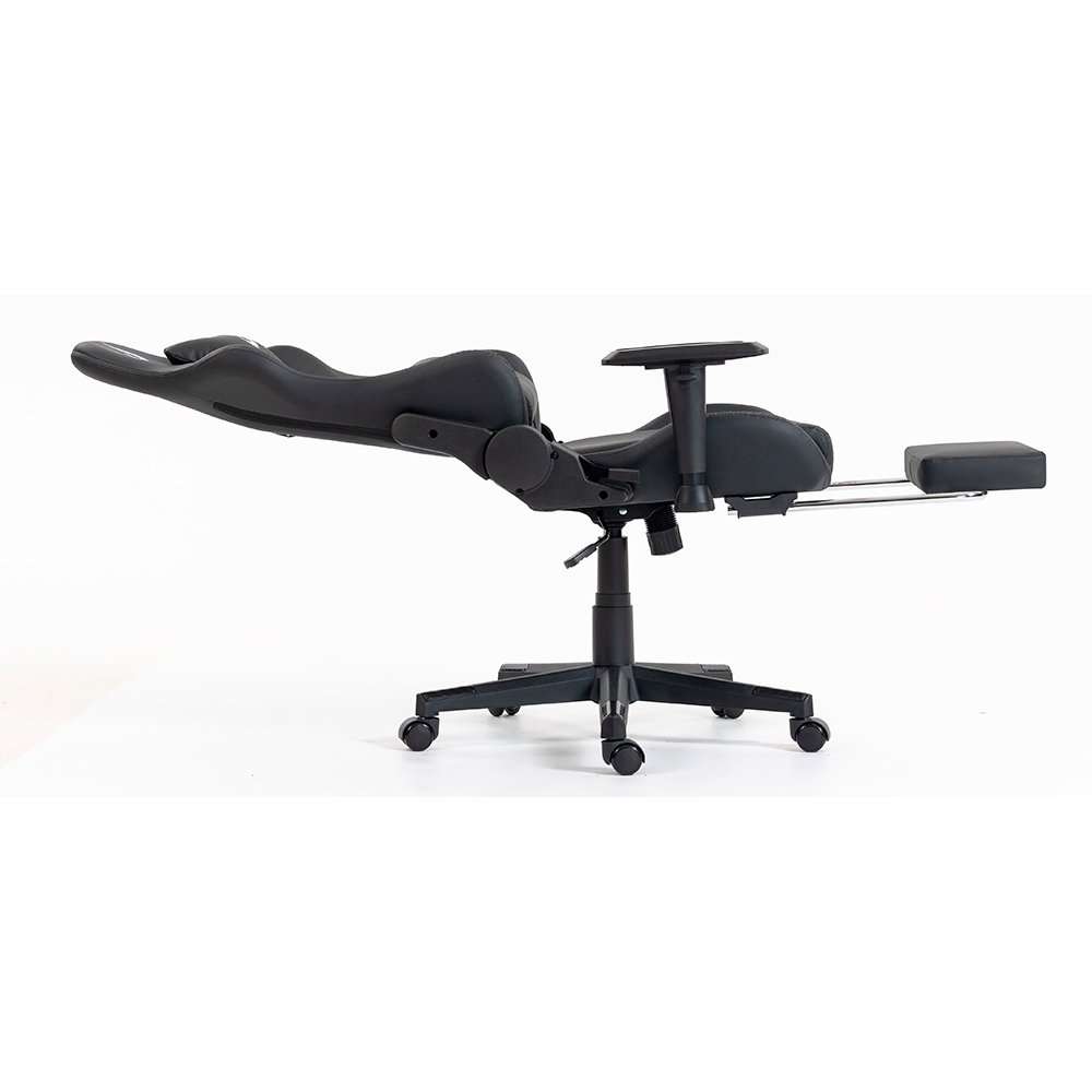 Cadeira Gamer Rise Mode X02, Ângulo Ajustável, Até 130Kg, Braço 2D, Apoio Para os Pés Retrátil, Preta - RM-CG-X02-BK - view 4