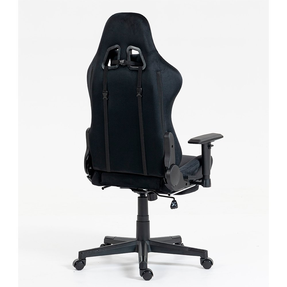 Cadeira Gamer Rise Mode X02, Ângulo Ajustável, Até 130Kg, Braço 2D, Tecido, Apoio Para os Pés Retrátil, Preta - RM-CG-X02-BK-FBC - view 7