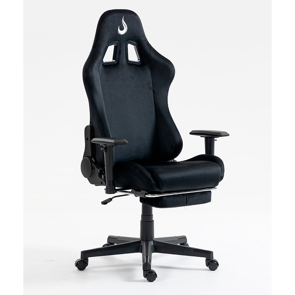 Cadeira Gamer Rise Mode X02, Ângulo Ajustável, Até 130Kg, Braço 2D, Tecido, Apoio Para os Pés Retrátil, Preta - RM-CG-X02-BK-FBC - view 15