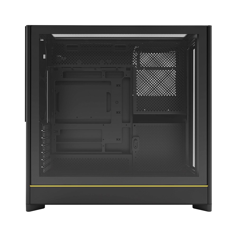 Gabinete Gamer ( Balão.info) HS01, Mid-Tower, ATX, Vidro Temperado, Sem FANs, Preto ( Balão.info - view 3