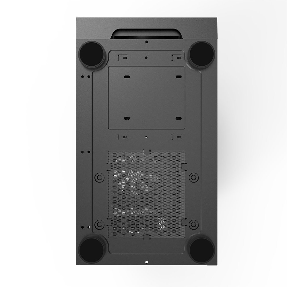 Gabinete Gamer Montech X3 Glass, Mid-Tower, Painel Frontal em Vidro, Com 6X Fans, Preto - X3GLASSBK - view 4