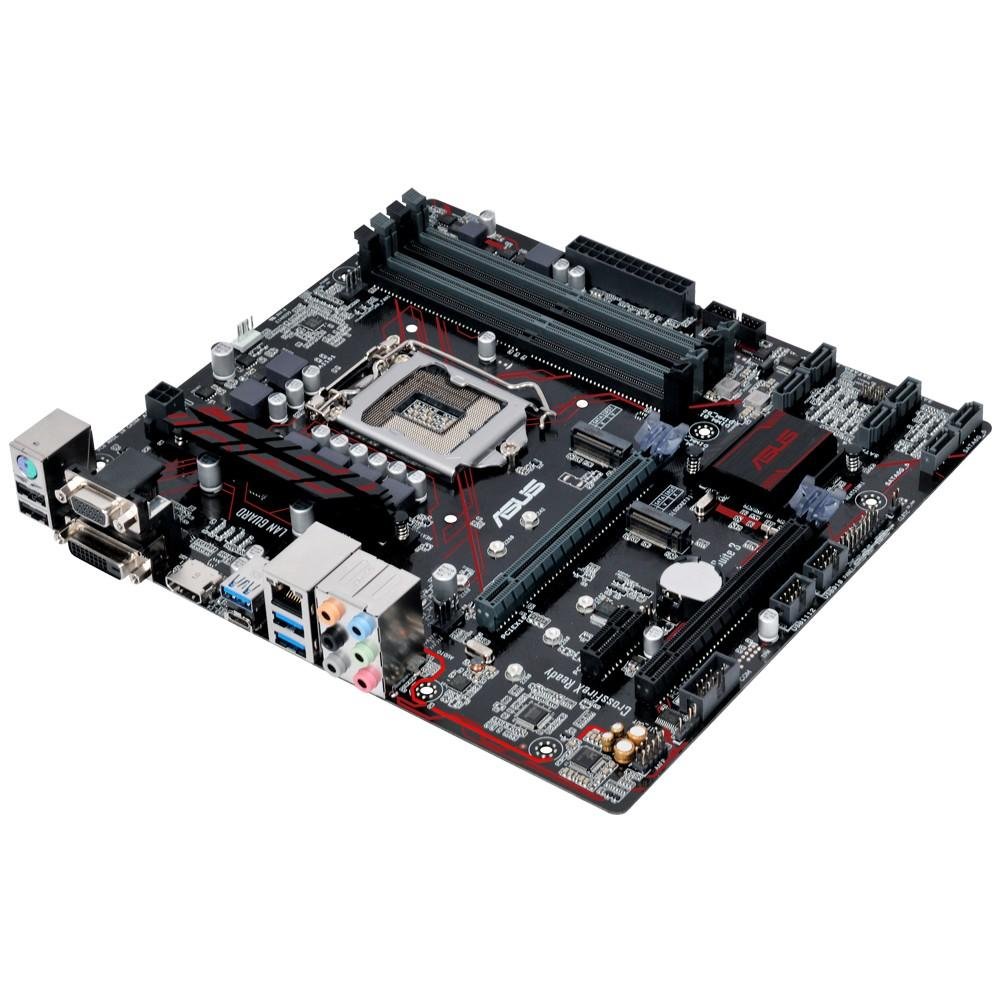 Placa-Mãe ASUS Prime B250M-Plus/BR, Intel LGA 1151, mATX, DDR4, Preto