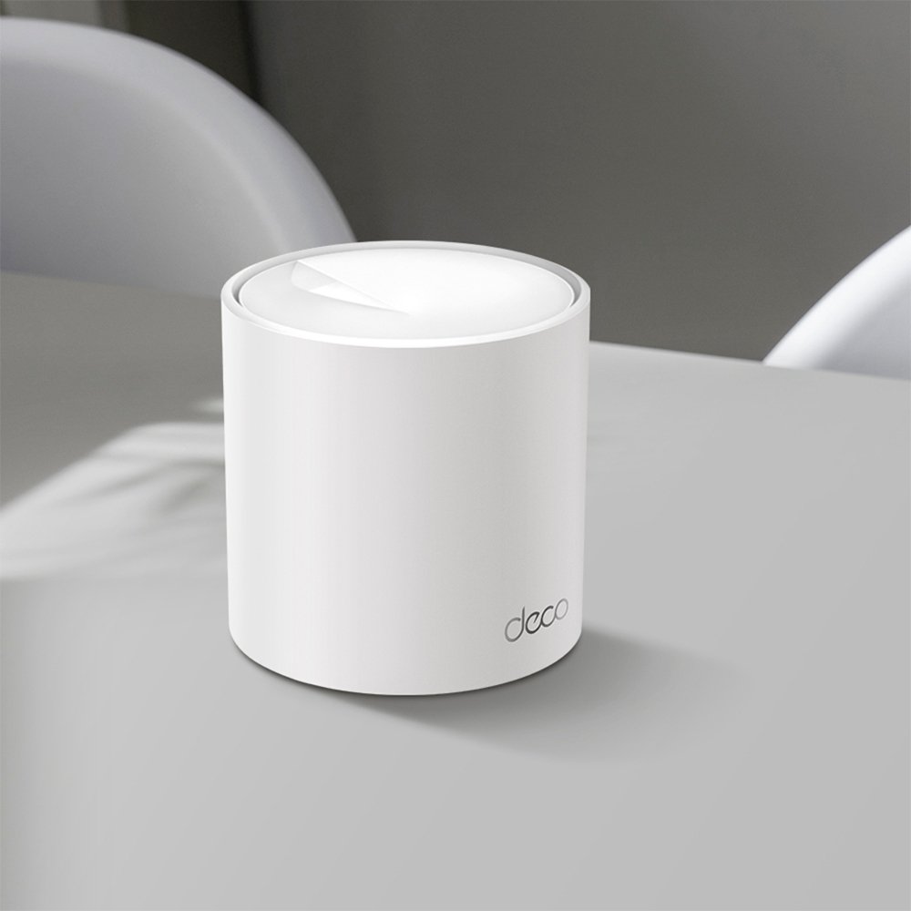 Roteador Mesh TP-Link Deco X10, Wi-Fi 6, AX1500, Dual-Band, 2 Portas Gigabit, Branco, 1 Unidade - Deco X10(1-pack)(BR) - view 3