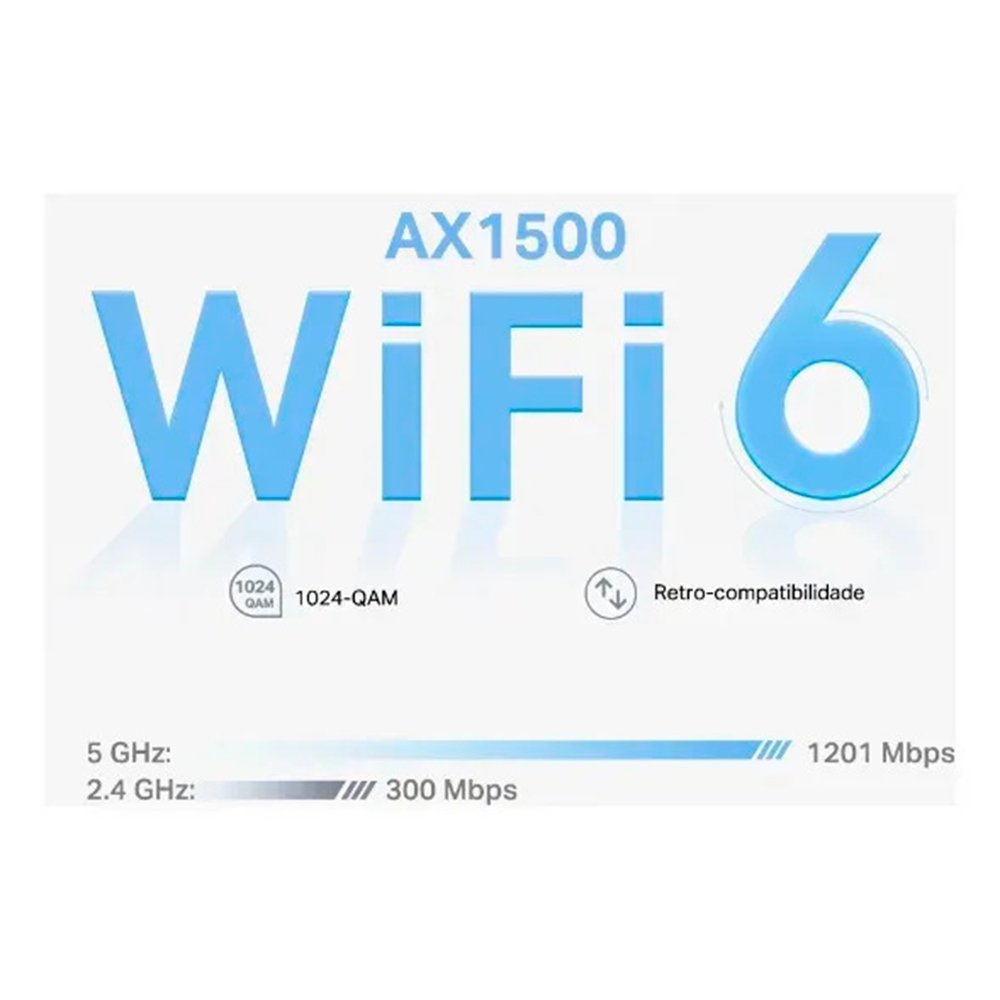 Roteador Mesh TP-Link Deco X10, Wi-Fi 6, AX1500, Dual-Band, 2 Portas Gigabit, Branco, 1 Unidade - Deco X10(1-pack)(BR) - view 5