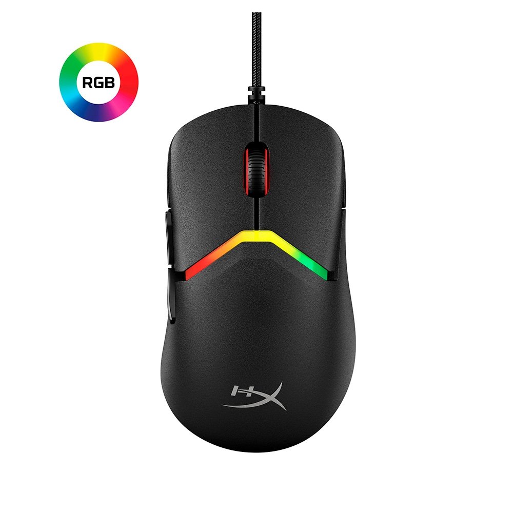 Mouse Gamer HyperX Pulsefire Saga, 26000 DPI, 8000Hz, Design Modular, Switches Ópticos, Preto - A2PB3AA - view 10