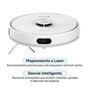 Robô Aspirador de Pó e Passa Pano KABUM! smart K1000 - Mapeamento, MOP rotativo, até 7000PA, APP, Alexa/Google, Bivolt, Branco - KSAR1000BR