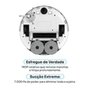 Robô Aspirador de Pó e Passa Pano KABUM! smart K1000 - Mapeamento, MOP rotativo, até 7000PA, APP, Alexa/Google, Bivolt, Branco - KSAR1000BR