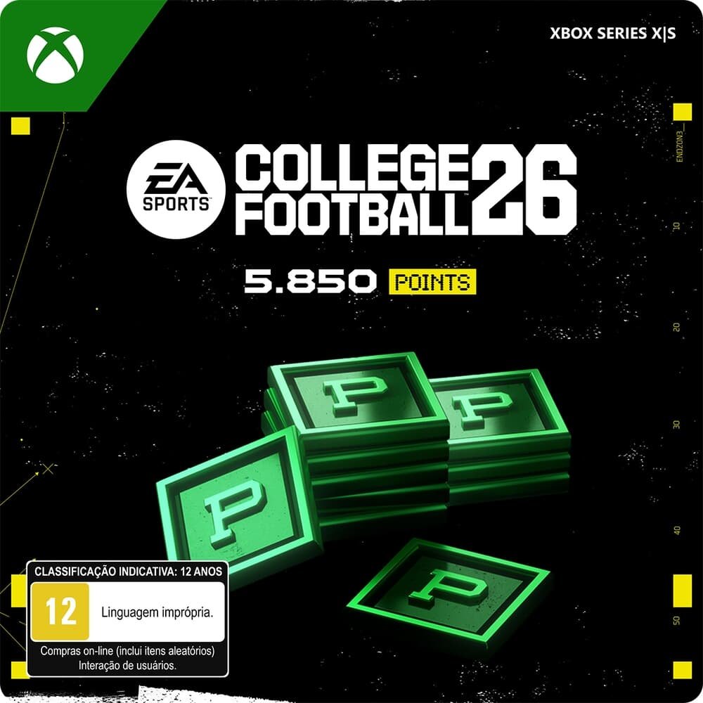 5.850 College Football Points para melhorar seu elenco do Ultimate Team