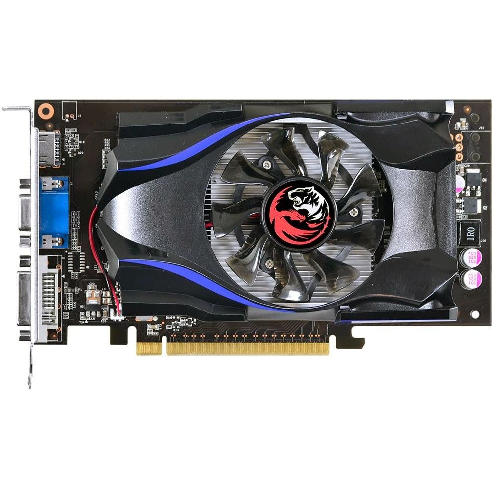 Placa de Vídeo VGA PCYes NVIDIA GeForce GT 420 2GB DDR3 128Bits PS42012802D3 Placa de Vídeo VGA PCYes NVIDIA GeForce GT 420 2GB DDR3 128Bits PS42012802D3