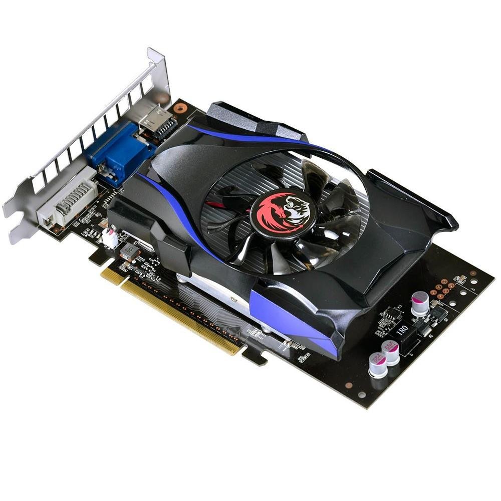 Placa de Vídeo VGA PCYes NVIDIA GeForce GT 420 2GB DDR3 128Bits PS42012802D3 Placa de Vídeo VGA PCYes NVIDIA GeForce GT 420 2GB DDR3 128Bits PS42012802D3