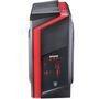 Gabinete Gamer PCYES mid-tower Dark Dwarf Vermelho com 2 fans LED Vermelho Lateral em Acrílico – DWAPTOVM2FCA