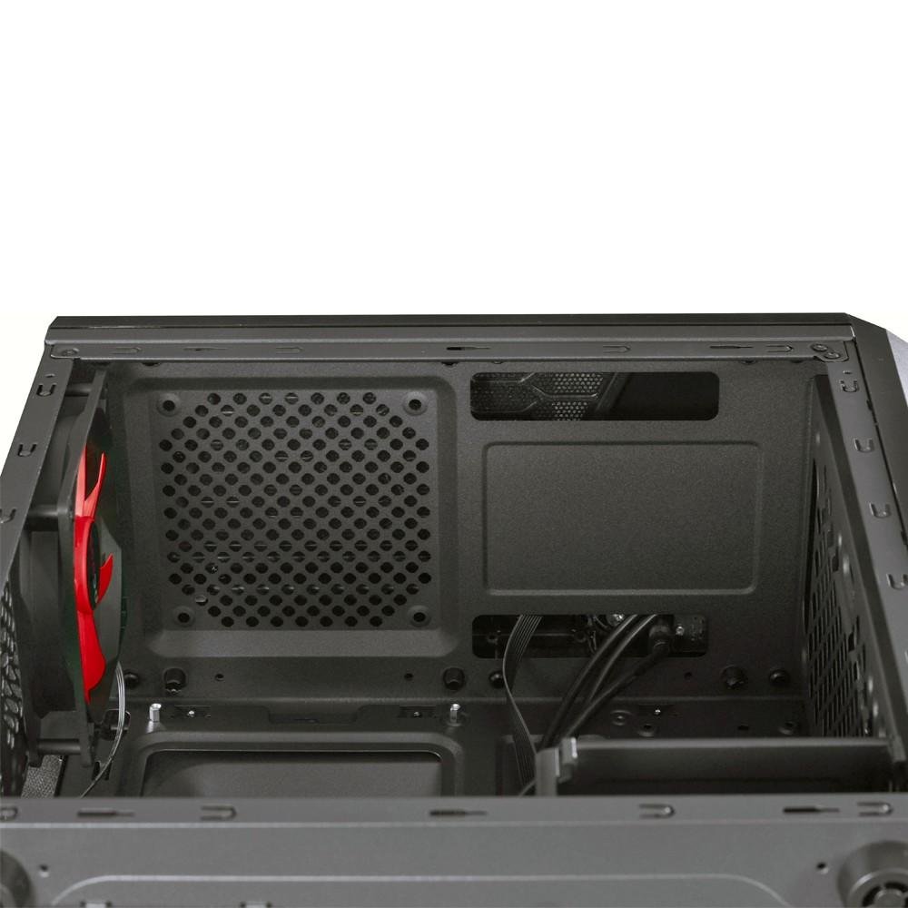 Gabinete Gamer PCYES mid-tower Dark Dwarf Vermelho com 2 fans LED Vermelho Lateral em Acrílico – DWAPTOVM2FCA Gabinete Gamer PCYES mid-tower Dark Dwarf Vermelho com 2 fans LED Vermelho Lateral em Acrílico – DWAPTOVM2FCA