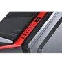 Gabinete Gamer PCYES mid-tower Dark Dwarf Vermelho com 2 fans LED Vermelho Lateral em Acrílico – DWAPTOVM2FCA