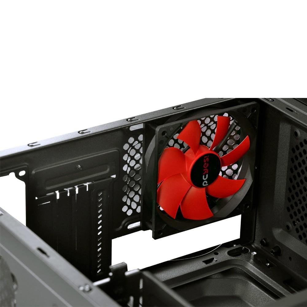 Gabinete Gamer PCYES mid-tower Dark Dwarf Vermelho com 2 fans LED Vermelho Lateral em Acrílico – DWAPTOVM2FCA Gabinete Gamer PCYES mid-tower Dark Dwarf Vermelho com 2 fans LED Vermelho Lateral em Acrílico – DWAPTOVM2FCA