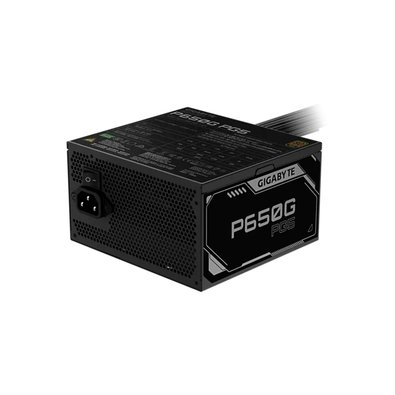Fonte Gigabyte P650G PG5, 650W, 80 PLUS Gold, PFC Ativo, Preto - 28200-P65G5-1CBRR