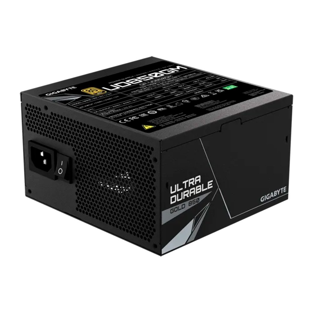 Fonte Gigabyte UD850GM, 850W, 80 PLUS Gold, Modular, PFC Ativo, Preto - 28200-UD850G-1ARR - view 3