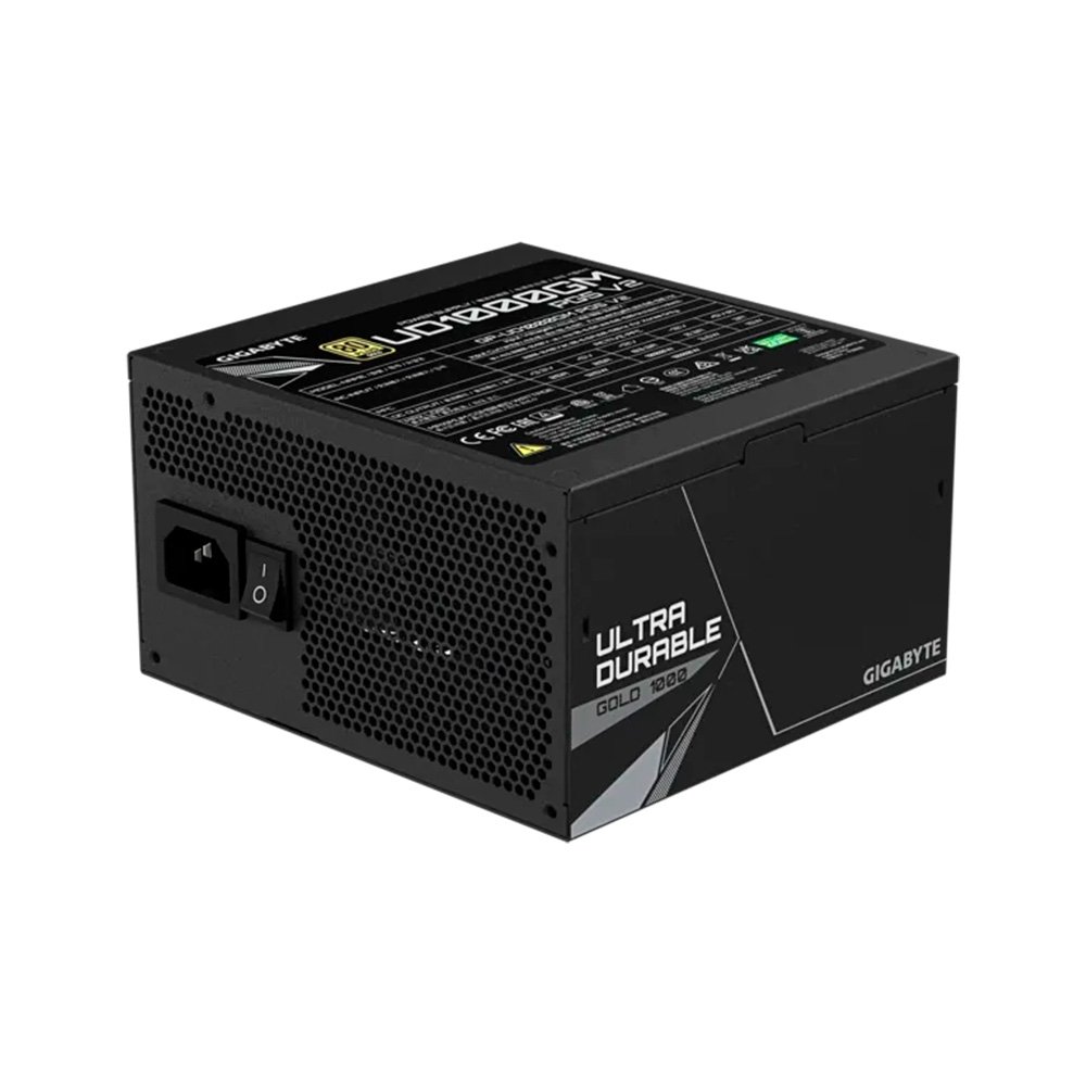 Fonte Gigabyte UD1000GM PG5 V2, 1000W, 80 PLUS Gold, Modular, PFC Ativo, Preto - 28200-U10GB-1CBRR - view 3