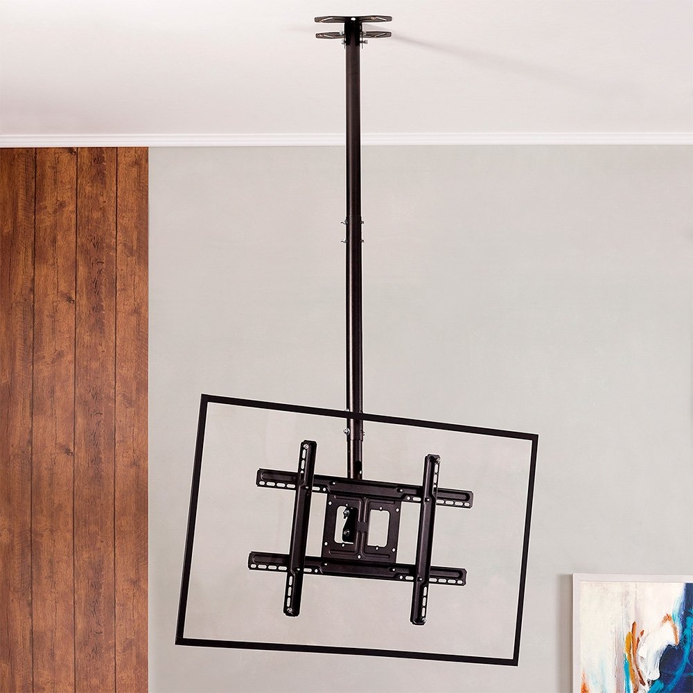 Suporte de Teto Multivisão para TVs de 32 a 80 com Giro e Inclinação, Preto - sky-3280-pr - view 5