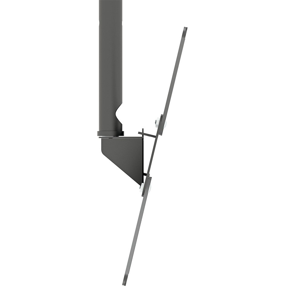 Imagem 6 de 7 do produto Suporte de Teto Multivisão, para TVs de 19" a 56", com Giro, Inclinação e Ajuste de Altura, Preto - sky-100-pr