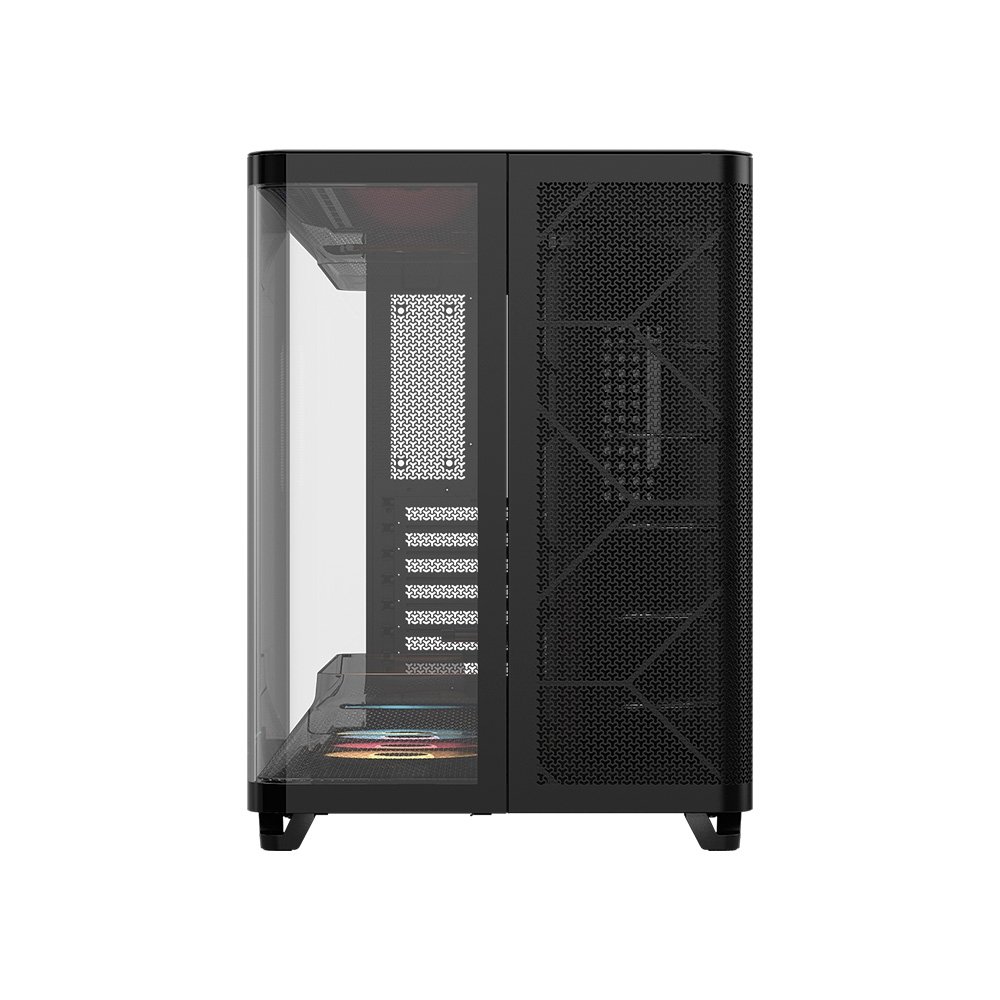 Gabinete Gamer Corsair AIR 5400, Mid-Tower, com 3 Fans RS-R ARGB, Lateral em Vidro, Preto - CC-9011318-WW - view 6