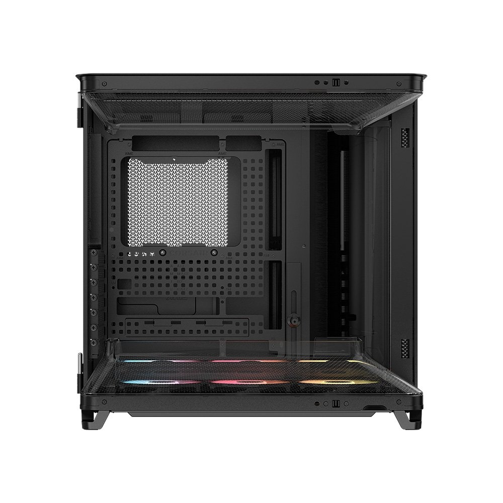Gabinete Gamer Corsair AIR 5400, Mid-Tower, com 3 Fans RS-R ARGB, Lateral em Vidro, Preto - CC-9011318-WW - view 3