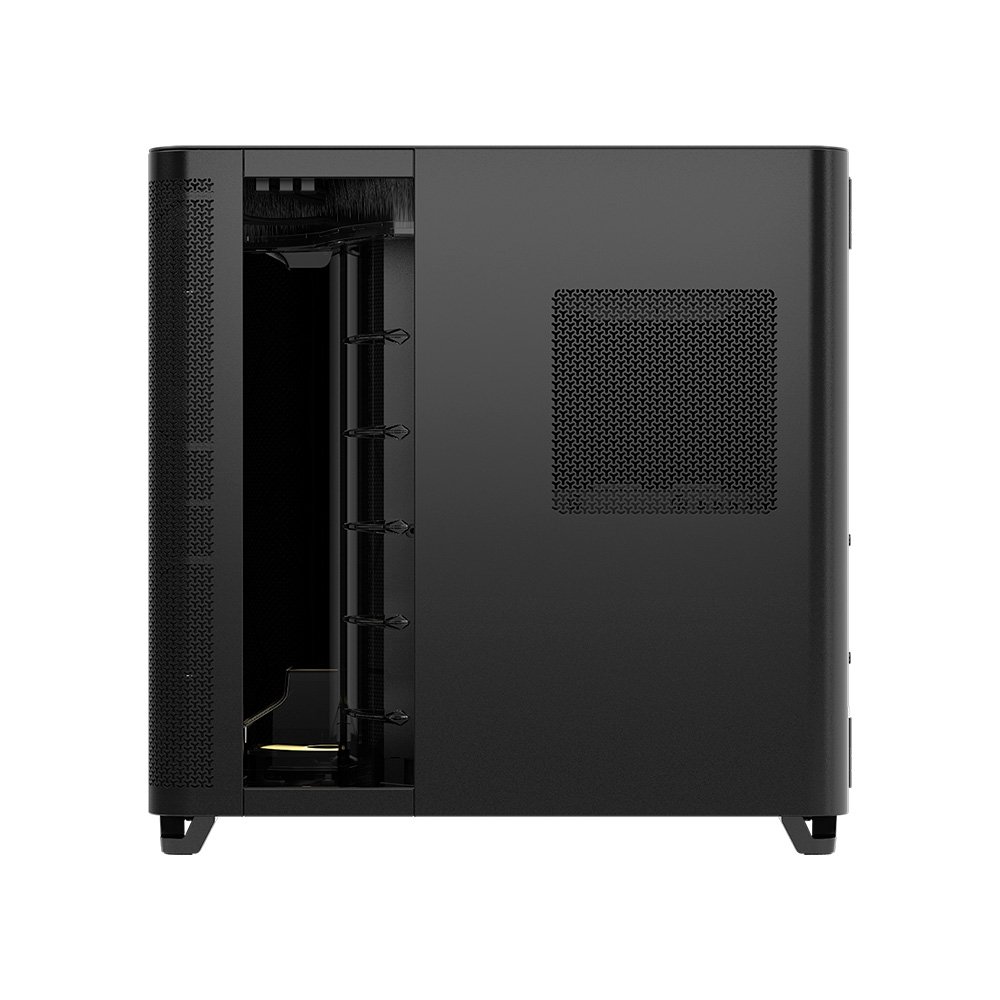 Gabinete Gamer Corsair AIR 5400, Mid-Tower, com 3 Fans RS-R ARGB, Lateral em Vidro, Preto - CC-9011318-WW - view 5