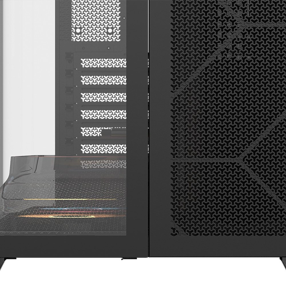 Gabinete Gamer Corsair AIR 5400, Mid-Tower, com 3 Fans RS-R ARGB, Lateral em Vidro, Preto - CC-9011318-WW - view 8