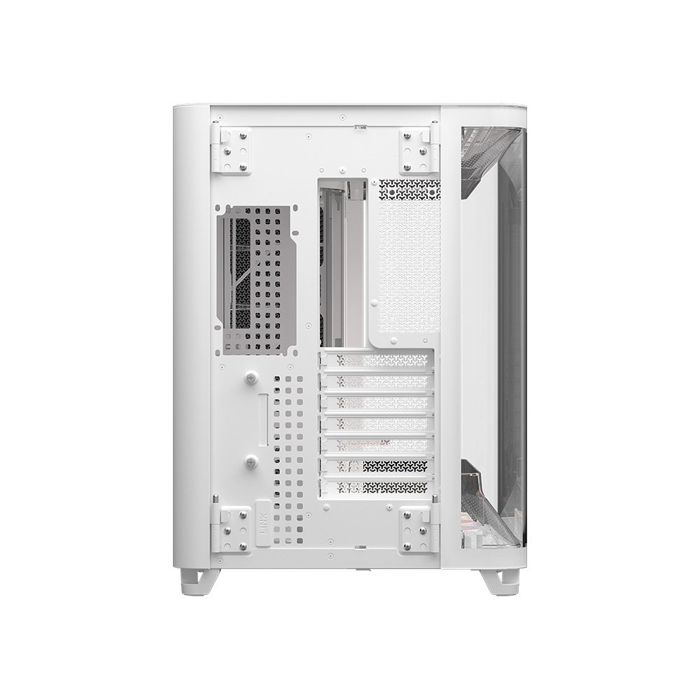 Gabinete Gamer ( Balão.info) AIR 5400, Mid-Tower, E-ATX, RS-R ARGB, 3x Fans, Lateral e Frontal em Vidro Temperado, Branco - CC-( Balão.info)-WW - view 7