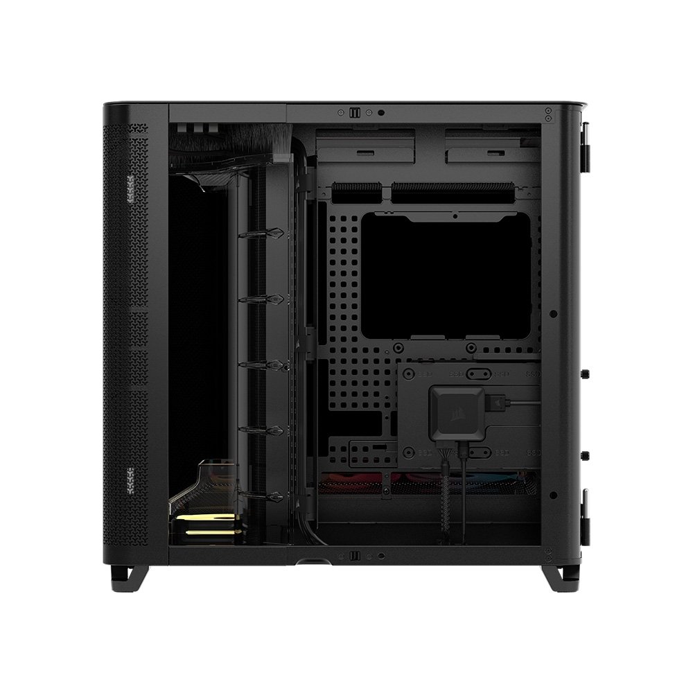Gabinete Gamer ( Balão.info) AIR 5400, Mid-Tower, com 3 Fans LX-R ( Balão.info) LINK, Lateral em Vidro, Preto - CC-( Balão.info)-WW - view 5