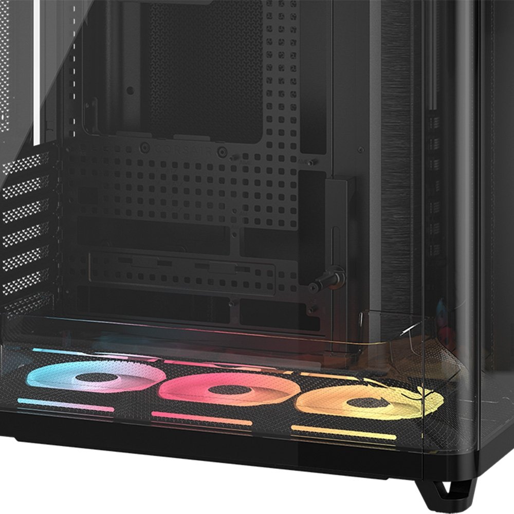 Gabinete Gamer ( Balão.info) AIR 5400, Mid-Tower, com 3 Fans LX-R ( Balão.info) LINK, Lateral em Vidro, Preto - CC-( Balão.info)-WW - view 10